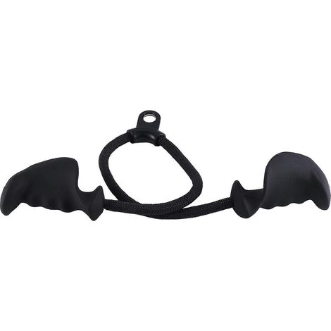 Câble de traction pour triceps ergonomique avec poignées antidérapantes en caoutchouc naturel pour stimuler davantage de fibres musculaires - Câble de traction pour salle de sport (1/5)