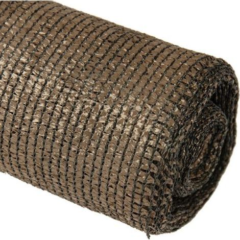 Malla Ocultación 160gr. Marrón 1x50 m (Faura) (1/4)