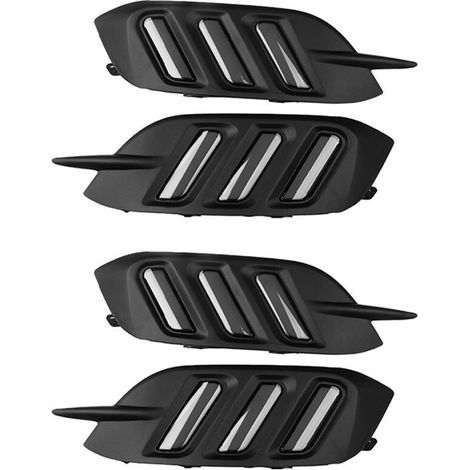4x Voiture LED DRL Feux de Jour Pare-Chocs Arrière Feu pour 10Th Gen 2016-2019 (1/2)