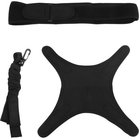 Ceinture d'entraînement de football avec housse de ballon à câble élastique haute élasticité, idéale pour le volley-ball, le football et le terrain de jeu. (1/5)