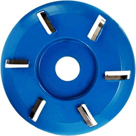 YMYNY Wood carving disc, milling cutter 90 mm, 6 turbo carbide carving discs for woodworking (6 teeth) (1/4)
