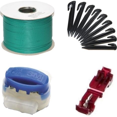 Kit d'installation S+ compatible avec la tondeuse robot Kärcher RLM 4 ® - Kit de connecteurs à crochet de câble (1/5)