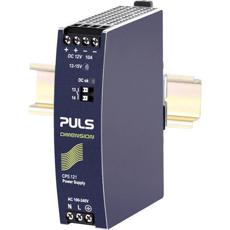 PULS Puls Alimentatore per guida DIN 12 V/DC 120 W Contenuto 1 pz.