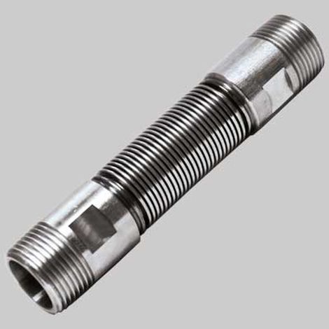 GIUNTO ANTIVIBRANTE MM IN AISI 321 - 1/2 - L 145 mm