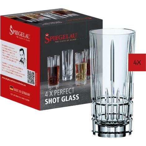 Lot de 4 verres à shot en cristal 55 ml (1/5)