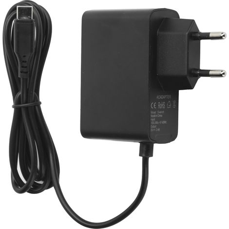 Adaptateur Secteur pour Nintendo Switch, Chargeur Alimentation 100-240V Voyage Maison EU (1/5)