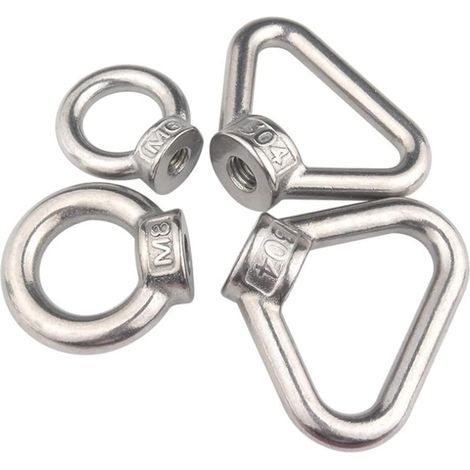 Écrou à anneau de levage triangulaire M3 M4 M5 M6 M8 M10 M12 M14 (1/5)
