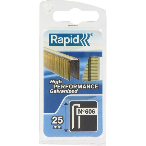 Grapa n°606 - 25 mm por 600 RAPID