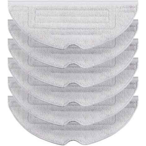 6pcs Serpillière pour Roborock S7 Pro Ultra S7 MaxV Ultra S7 Plus S7 Max Pièces de Rechange Accessoires pour Roborock S7 T7s T7s Plus Robot Aspirateur (1/5)