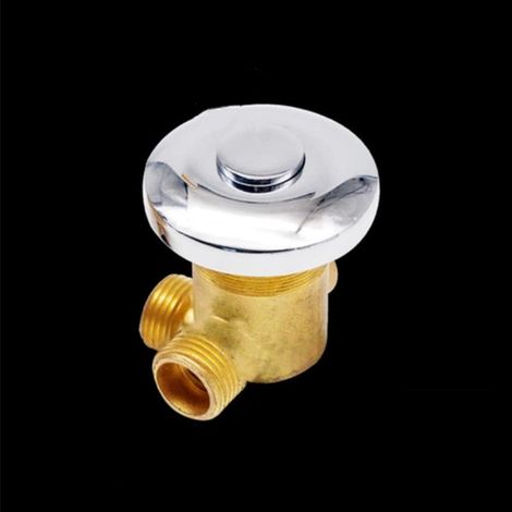 Robinet Thermostatique Mitigeur de Douche en Laiton Mitigeur Robinets de Vanne Sortie à 1 voie Mélange d'eau Froide et Chaude fixé au mur (Interrupteur de commande) (1/5)
