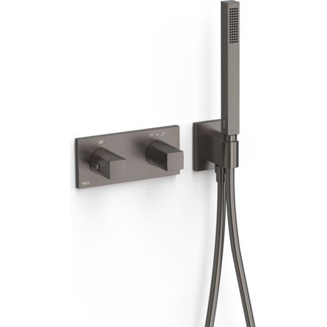 Robinet thermostatique encastré à 2 voies B-system Graphite - TRES 30725201GR