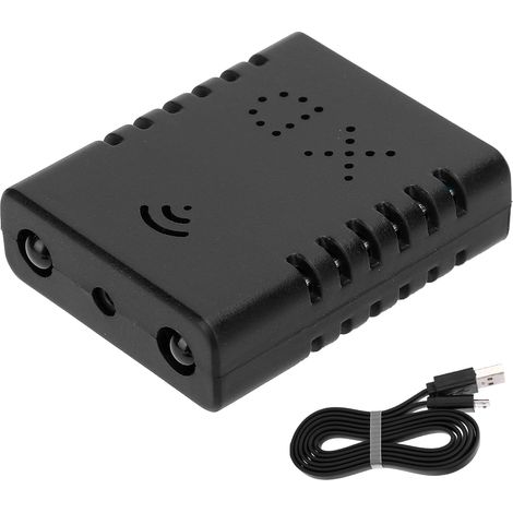 Mini Caméra WiFi 1080P avec Vision Nocturne Infrarouge, Détection de Mouvement et Enregistrement en Boucle pour Surveillance