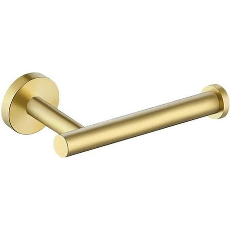 Porte-Papier Toilette en Acier Inoxydable - Fixation Murale - Accessoire de Salle de Bain - Or-Ywey (1/3)