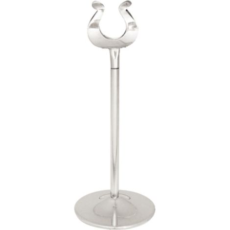 Support inox pour numéro de table - Olympia - 100 mm
