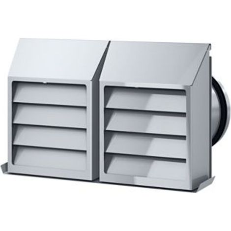 STIEBEL ELTRON Griglia di aspirazione-mandata KWG 125, lamiera d'acciaio verniciata a polvere, 239139