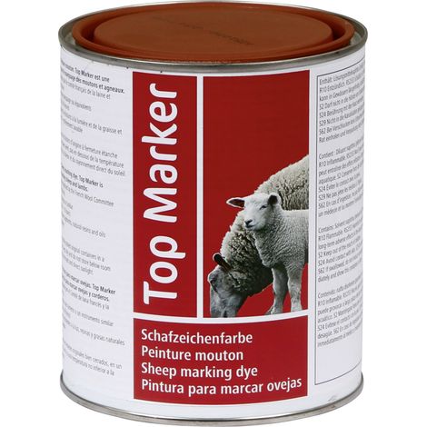Kerbl Schafzeichenfarbe 1 kg, rot-KER27460