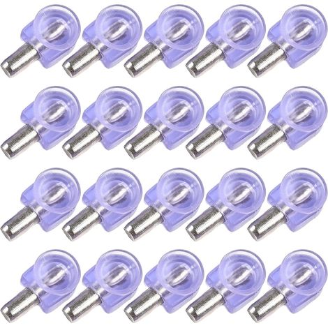 20 supports d'étagères à ventouse pour placards, adaptés aux (1/5)