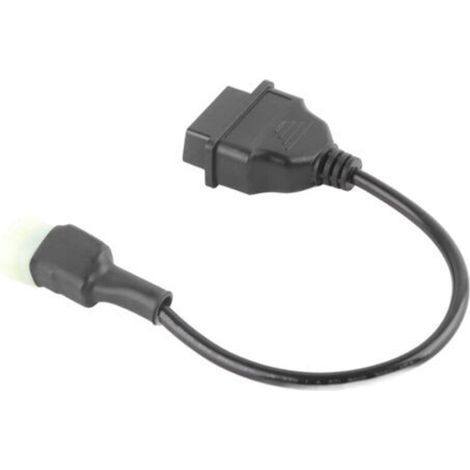 Cavo adattatore diagnostico OBD2 a 4 pin per il rilevamento dei guasti di motociclette o veicoli simili. (1/5)