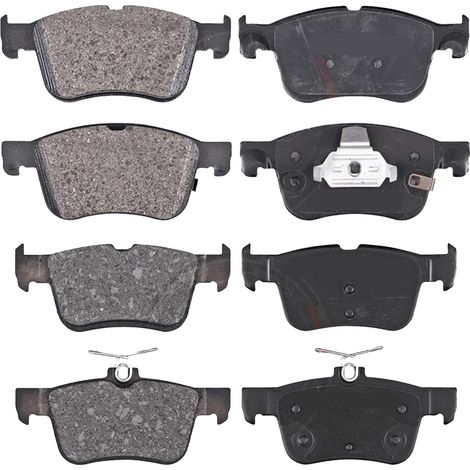 KIT PASTIGLIE FRENO ANTERIORI E POSTERIORI compatibile con FORD GALAXY (WGR) / PASTIGLIE FRENANTI AUTO OEM FDB1654,FDB1482 / SOSTITUZIONE DIRETTA / BASSA POLVERE / SILENZIOSO