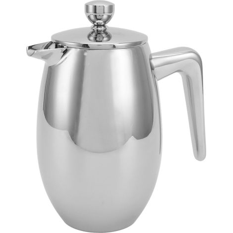Cafetière à piston en acier inoxydable 304, double paroi, bec en U, 350 ml (1/5)
