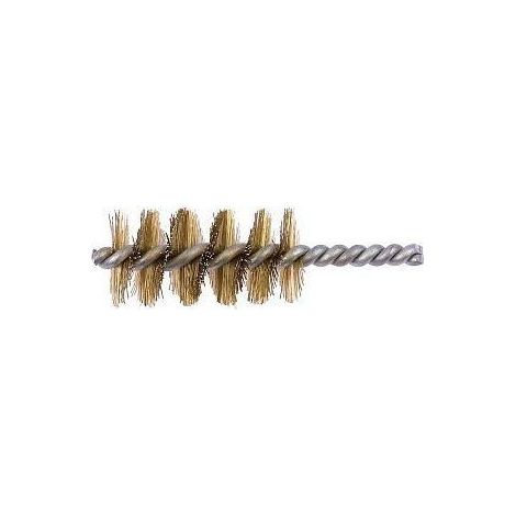 Spazzola a Scovolo in Acciaio per Trapano Poggi art. 479.00   28 mm Gambo 6 mm