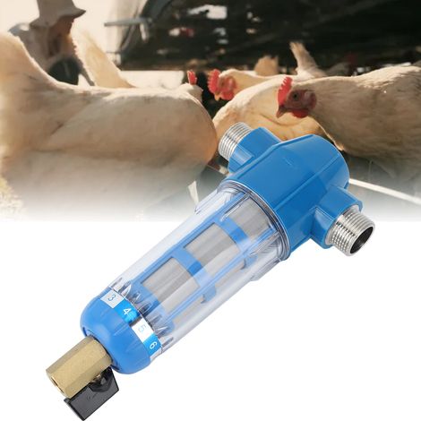 Dispositif de dosage pour aquaculture G3/4 à filetage externe, filtre à eau à sédimentation auto-rotatif, dispositif de dosage G1/4, filtre à eau, filtre à eau à sédimentation, filetage externe (1/5)
