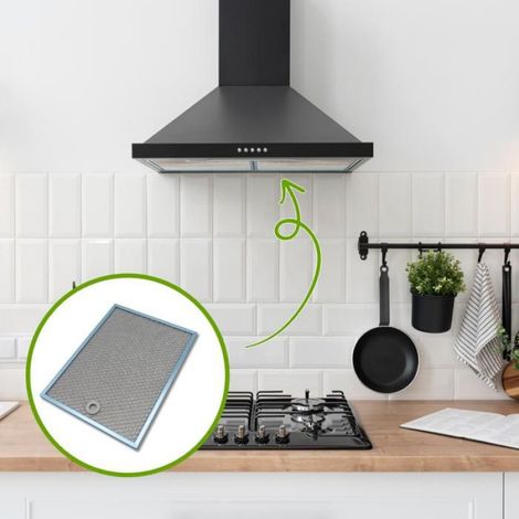 Filtre Metal - 317 X 233 Mm - Pour Hotte De Cuisine - 1 Unite (1/4)