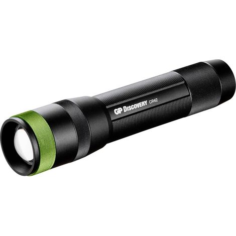 [GEBRAUCHT] B-Ware GP Discovery Taschenlampe Handlampe LED aufladbar schwarz Akku Outdoor CR42 40 h (1/2)