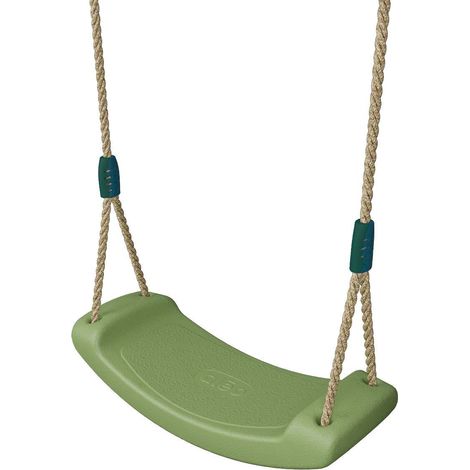 Balançoire plastique vert pâle pour portiques de 1,90 à 2,50 m (1/5)