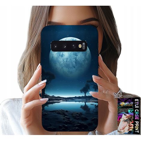 Coque pour Samsung Galaxy S10 Plus - Motif pleine lune + film protecteur (1/5)