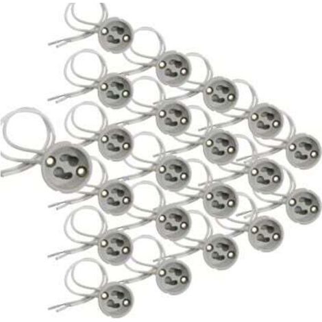 Douille GU10 - Pack de 20 - SILUMEN (1/2)