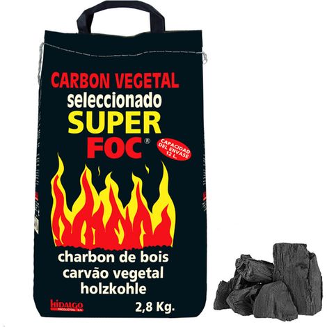 Sac de charbon de bois Super Foc de 2,8 kg