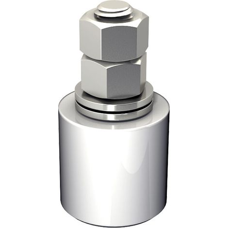 Guide en INOX avec olive en nylon Ø40 H40 mm