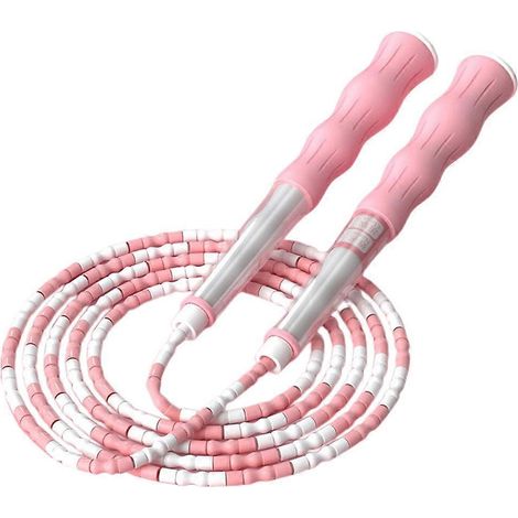 Corde à sauter, corde à sauter pour exercices de fitness, corde à sauter ajustable-280.00X2.50X1.00CM-Pink