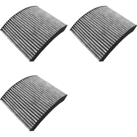 Filtre à air d'habitacle moteur 3X 64119237554 (1 pièce) pour BMW F20 116i 118i F30 F31 F34 320i 328i F32 F33 F36 420i 428i (2010-2019) (1/5)