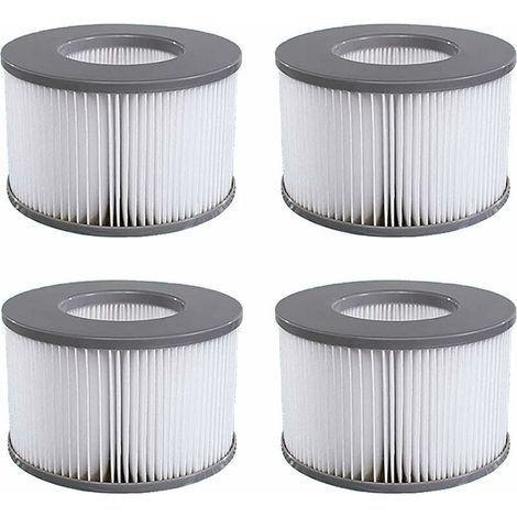 Lite Spa-Filter für Mspa, Filter für Mspa Lite, für Mspa Whirlpool-Filter – Filterkartuschen für Spas und Whirlpools – Modell ab 2020 (4 Stück)