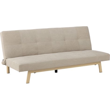 Canapé Convertible "Bodil" 180cm Beige (1/5)