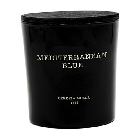 Bougie parfumée Cereria Molla Bleu Méditerranée 600 g (1/3)