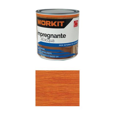 IMPREGNANTE ACQUA WORKIT - MOGANO ML 750- 6 pezzi