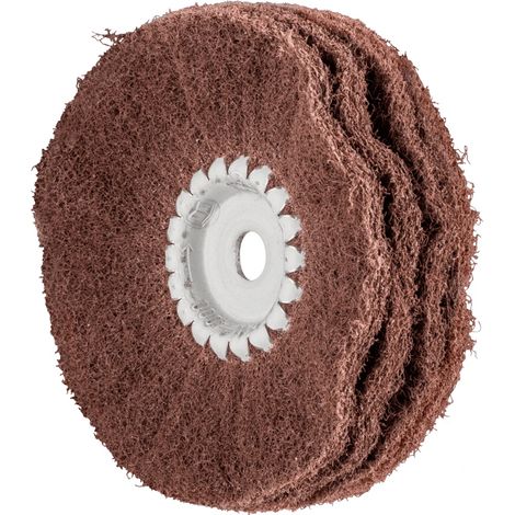 PFERD TOOLS POLINOX Vlies-Schleifrad PNR Ø 100x35 mm Bohrung-Ø 10 A280 für Feinschliff und Finish (1/3)