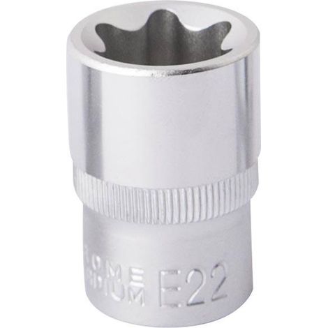Douille torx E22 1/2" CrV - OS 3038 - CLAS Equipements (1/3)