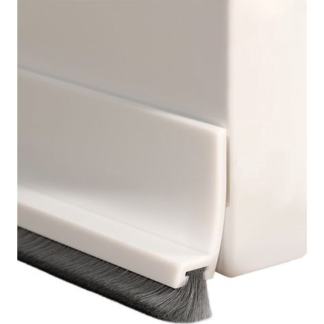 Guarnizione per porta,lunghezza 1 m,larghezza 30 mm,lunghezza spazzola 10 mm,Striscia antivento,Striscia silenziosa per giunzione porta (1/5)
