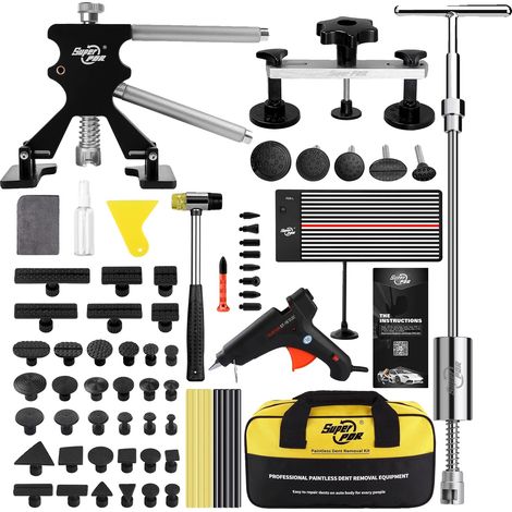 Outil de réparation de bosses, Élimination efficace des bosses, Facile à utiliser, 92PCS (1/2)