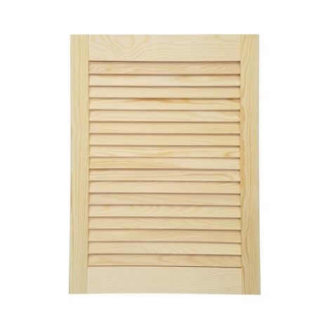 Antina a persiana aperta in legno massello di pino netto europeo varie misure misura disponibile: h 720 x l 595 anp7059p (1/4)