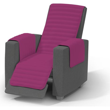 Housse de Fauteuil inclinable matelassé, Lilas/Fuchsia (1/5)