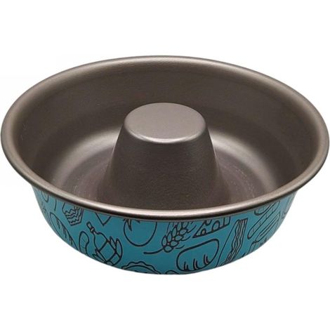 1 Pezzo Teglia Ciambella in Alluminio Antiaderente Air Fry 20 cm 2 Colori (1/3)