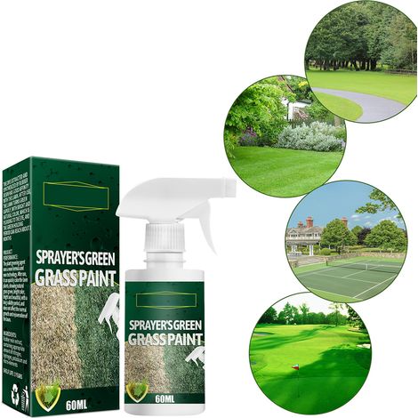 Biotonique pour Pelouse, Spray de Soin pour Jardin 60ml, Revitalisation Écologique & Semences Polyvalentes (1/5)