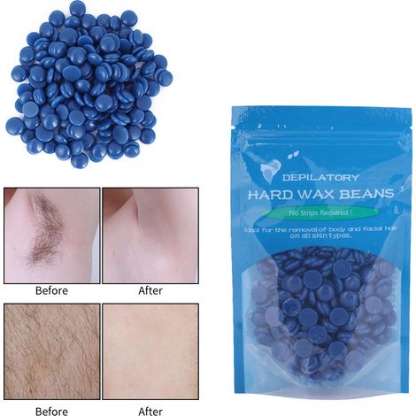 Cire dépilatoire chaude en perles de cire dure pour le corps et les jambes, 50 g, à la camomille (1/5)