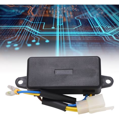 Accessoires pour groupe électrogène à essence AVR-2KW : régulateur de tension AVR, stabilisateur de tension monophasé à six fils (1/5)