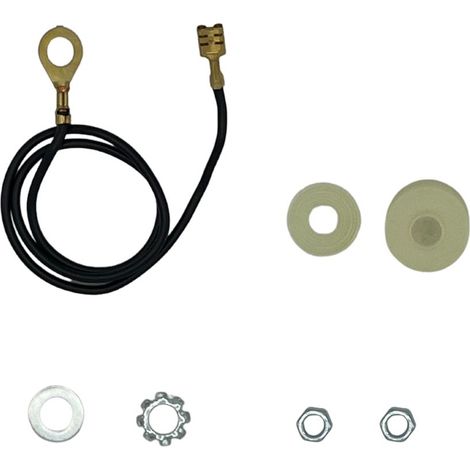 Montageset für Magnesiumanoden mit 8 mm Gewinde Lochmontage (1/4)